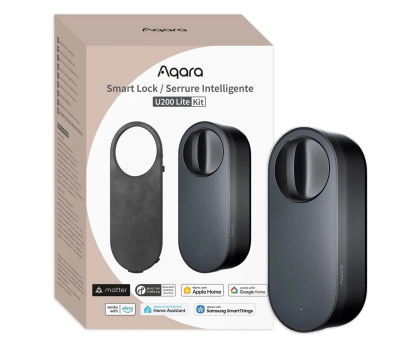 Czujnik inteligentny AQARA Smart Lock U200 Lite Czarny EL-D03D